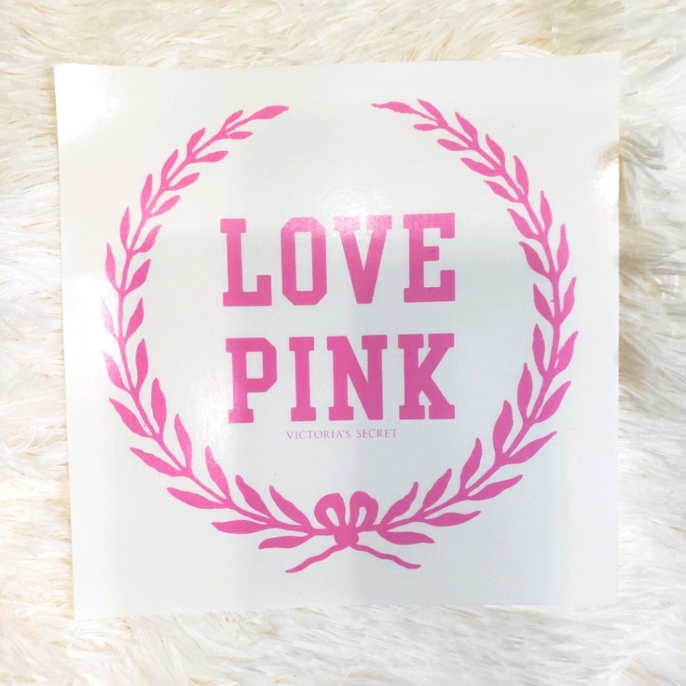 New! Pink sticker
